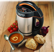 Classic 1.6L Stainless Steel Soup Maker | LED Display, 4 Settings, Motorised Blade, 1000W Power, Fast Soup in 25 Minutes