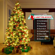 400 LED Christmas Fairy Lights – Warm White, Mains Powered, 8 Lighting Modes, IP44 Waterproof