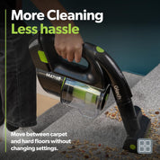 Gtech Multi MK2 K9 Cordless Handheld Vacuum Cleaner – 22V Li-ion Battery, Powered Brush Bar, Reinforced Aluminium Design for Pet Hair & Car Cleaning