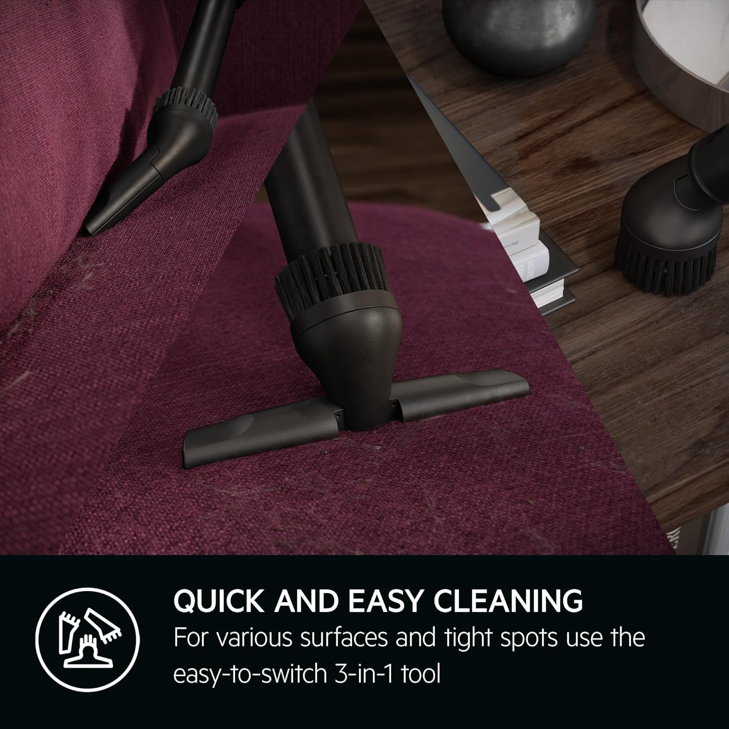 AEG CLEAN 6000 ECO Bagged Cylinder Vacuum Cleaner