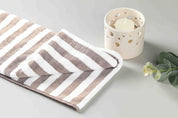 Gryeer 8 Pack Microfibre Tea Towels – Soft, Absorbent Kitchen Towels with Loops, Khaki 65x45cm