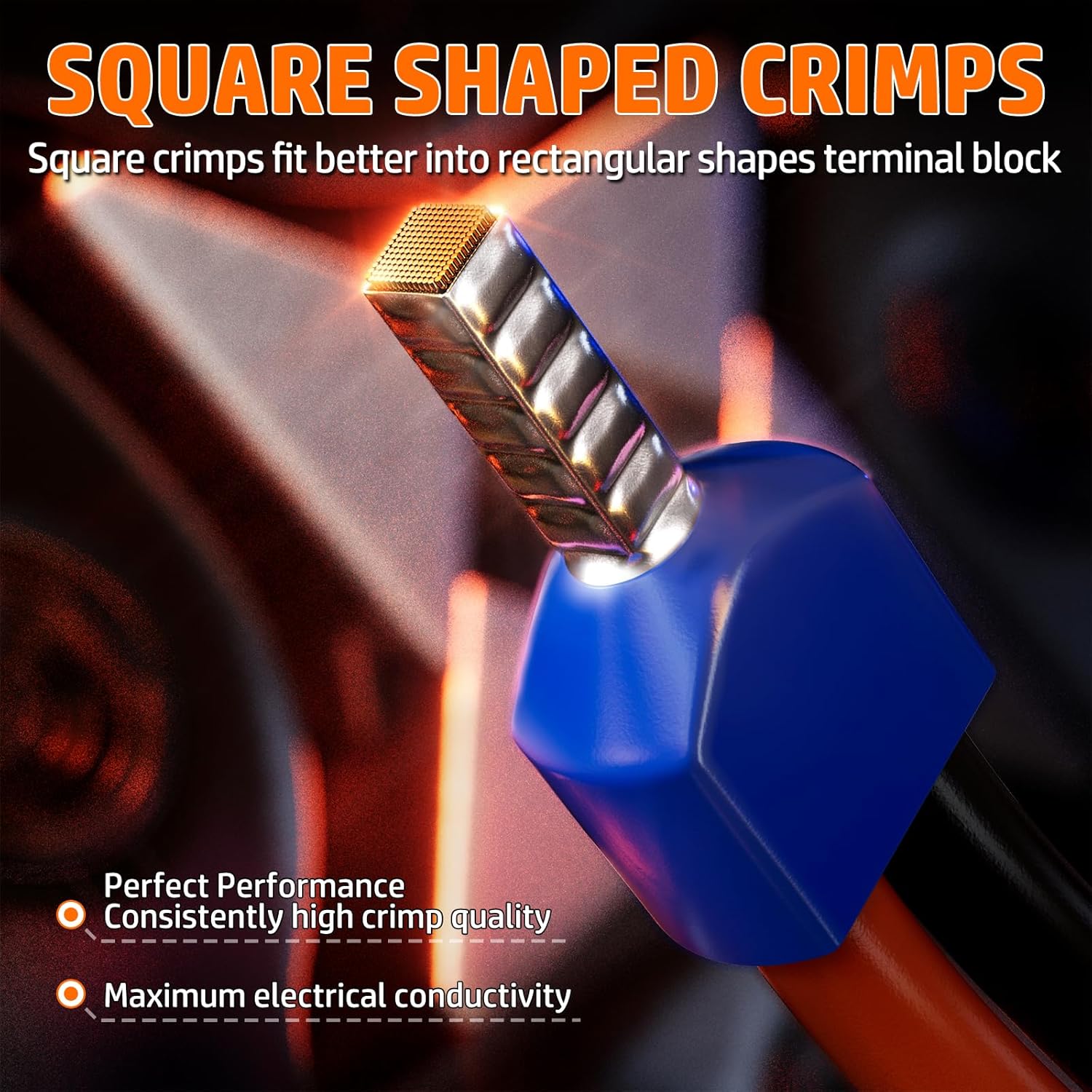 Ferrules Wire Crimping Tool Kit 33 Sizes with Wire Stripper