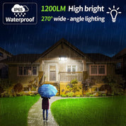 Wide Angle Motion Sensor Light