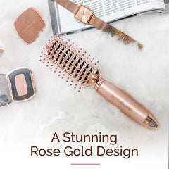 Professional Vented Hair Brush – Detangling Blow Dry Brush for All Hair Types