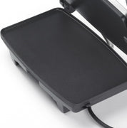 3-Slice Sandwich & Panini Press | Non-Stick Aluminium Plates | Stainless Steel Toastie Maker – Silver [VST025]