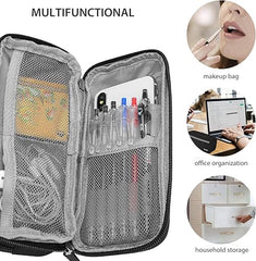 Two-Layer Pencil Case Pen Bag, Large Capacity Stationery Organizer for School & Office