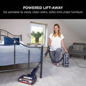 Shark Corded Upright Vacuum Cleaner Navy Orange 750W DuoClean Pet Model