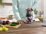 Ninja Professional Chopper NJ1002UKBK – 200W Compact Stackable Food Chopper, Black
