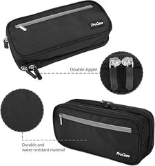 Two-Layer Pencil Case Pen Bag, Large Capacity Stationery Organizer for School & Office