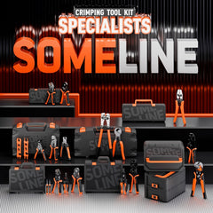 SOMELINE Ferrule Crimp Tool Kit 0.25–10mm² – 23 Types