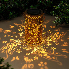 hanging solar lantern patio


