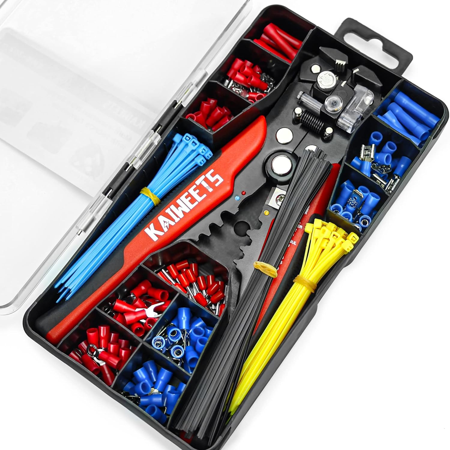 Automatic Wire Stripper Cutter Crimper AWG10–24 3-in-1
