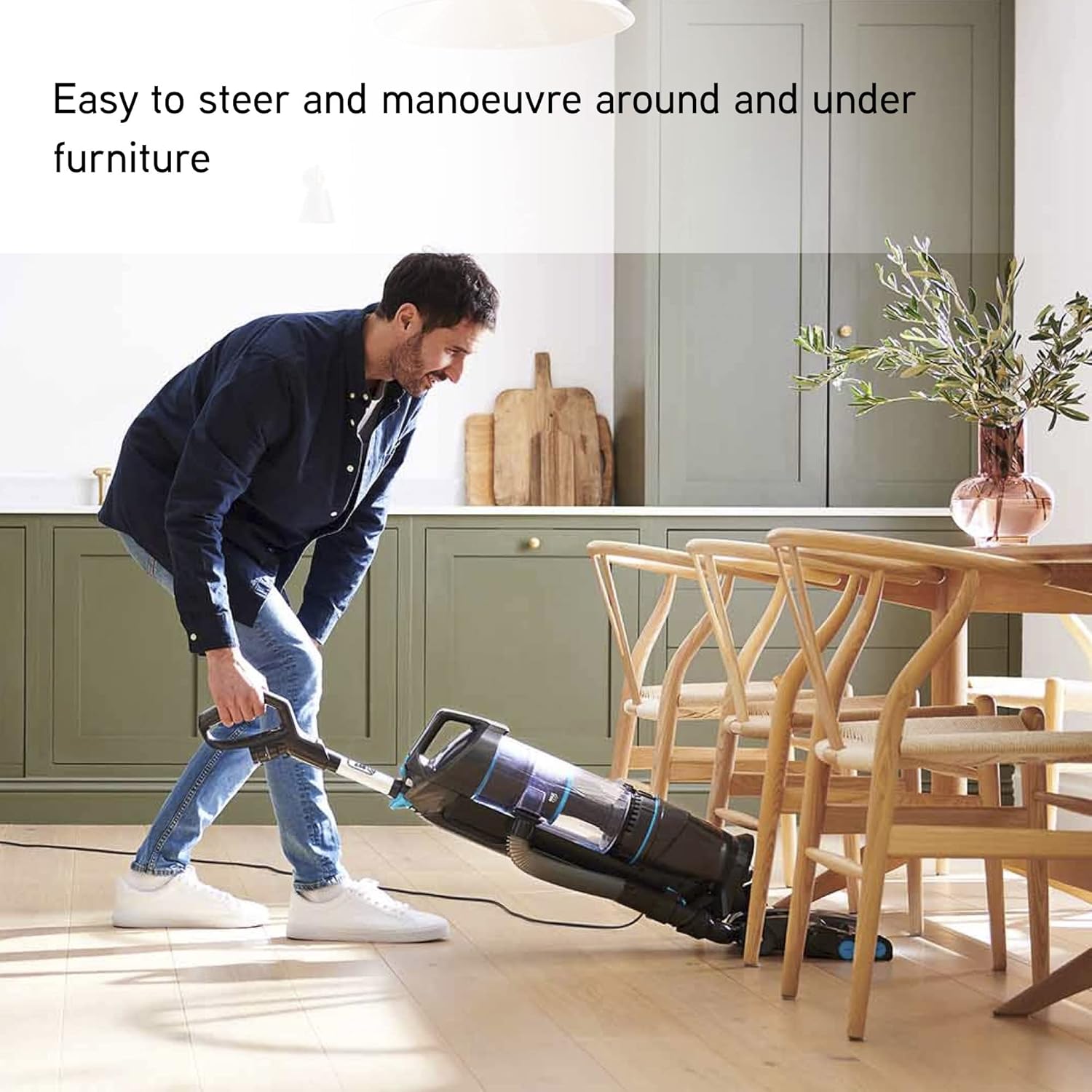 Vax Air Lift 2 Pet Upright Vacuum Cleaner Grey/Blue