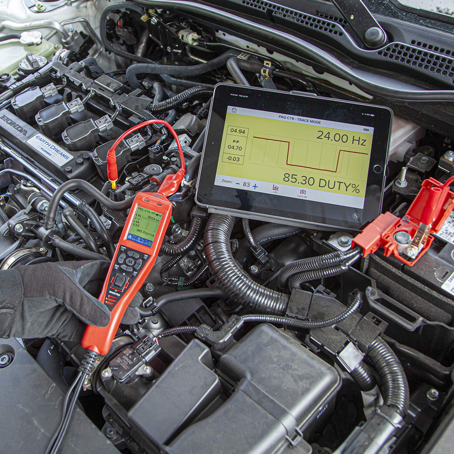 Automotive Circuit Tester with Multimeter Functions