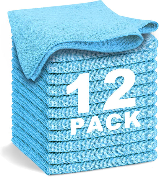 Microfiber Cleaning Cloth 2100 Series – Ultra Soft, Lint-Free & Reusable 33x33cm