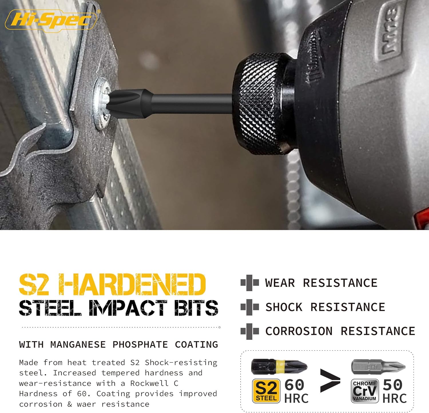44pc Impact Drill Driver Screw Bit Set