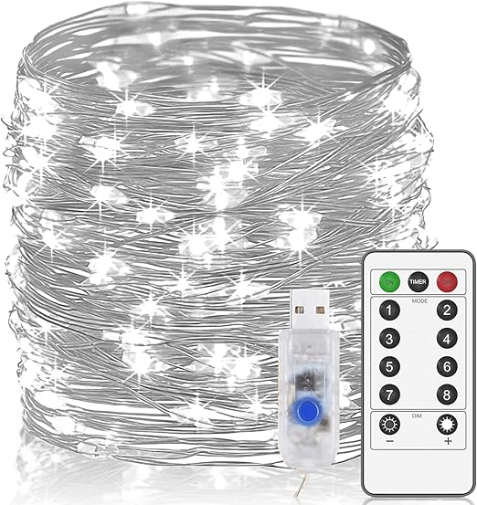 10 Pack Battery Fairy Lights – 3M, 3 Modes, Waterproof