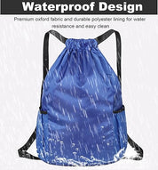 Drawstring Gym Bag – Waterproof Swim & PE Sports Bag for Kids, Adults, Unisex