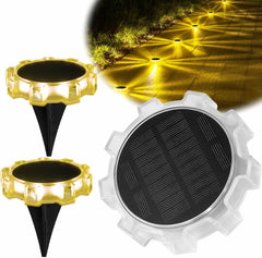 Solar Streaming Lights, Outdoor LED Solar Wall Lights Ground Lights, 4 Modes Auto Off/On, Waterproof Decorative Landscape Lights for Porch Fence Garden Patio Deck Pathway (RGB, 2 Pack)