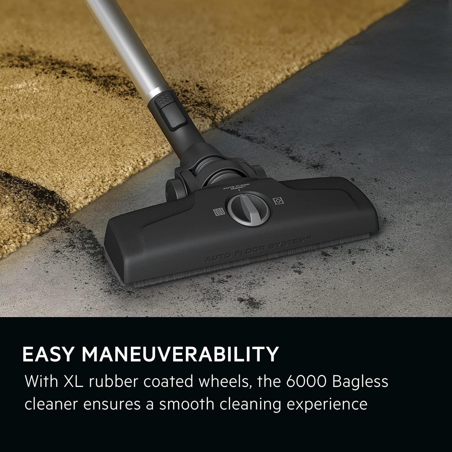 AEG 6000 Bagless Vacuum Cleaner AL61A4UG – 600W Powerful Suction, Pet Hair Remover for Carpet & Hard Floor, Compact & Quiet (74dB)