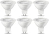 Amazon Basics 6-Pack LED GU5.3 MR16 Spotlight Bulbs, 4.5W (35W Equivalent), Warm White, Non-Dimmable