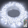 Ollny 30m 300 LED Fairy Lights Mains Powered, Outdoor Waterproof String Light with Remote/Plug/Modes/Timer