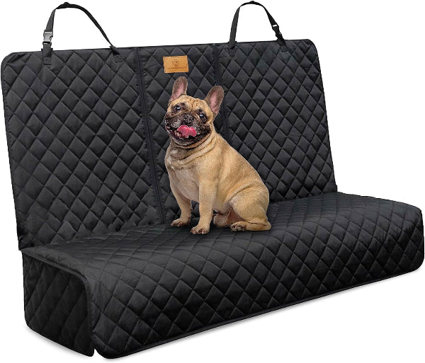 Compact Waterproof Dog Car Seat Cover – Non-Slip, Scratchproof Hammock for Cars