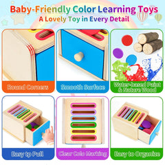 Montessori Coin Box Toy for Toddlers 1-3 Years Gift