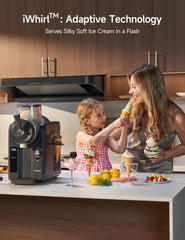 F3 Slushie & Ice Cream Maker Machine – 5 Preset Modes for Slushie, Soft Ice Cream, Spiked Drinks, Cold Drinks & Milkshakes