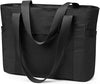 Women’s Work Tote Bag – Large 15.6" Laptop Bag with Zipper & Trolley Sleeve