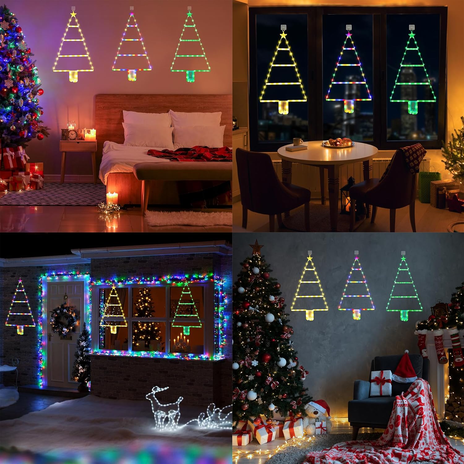 Waterproof IP44 Christmas lights for garden and porch