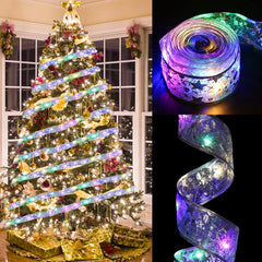 LED Fairy Lights, 4M/13ft Christms Ribbon String Light Battery Operated Fairy Light for Xmas Tree Decor