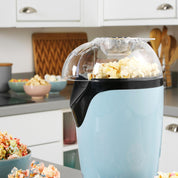 Giles & Posner EK0493GSBL Blue Electric Popcorn Maker – 1200W Hot Air Popper