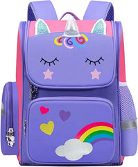 Cute Unicorn School Backpack  Kids Bookbag for Girls & Elementary Students