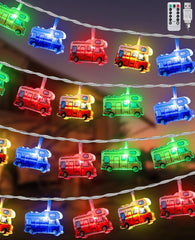 3 m 20 LEDs Camping Fairy Lights, LED Fairy Lights, Battery Timer and USB, 8 Modes Caravan Decorative Fairy Lights, for Motorhome Decoration or Tent Decoration, Picnic, Camping Decoration