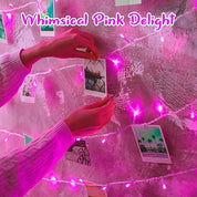 Pink Valentine's Day Fairy Lights