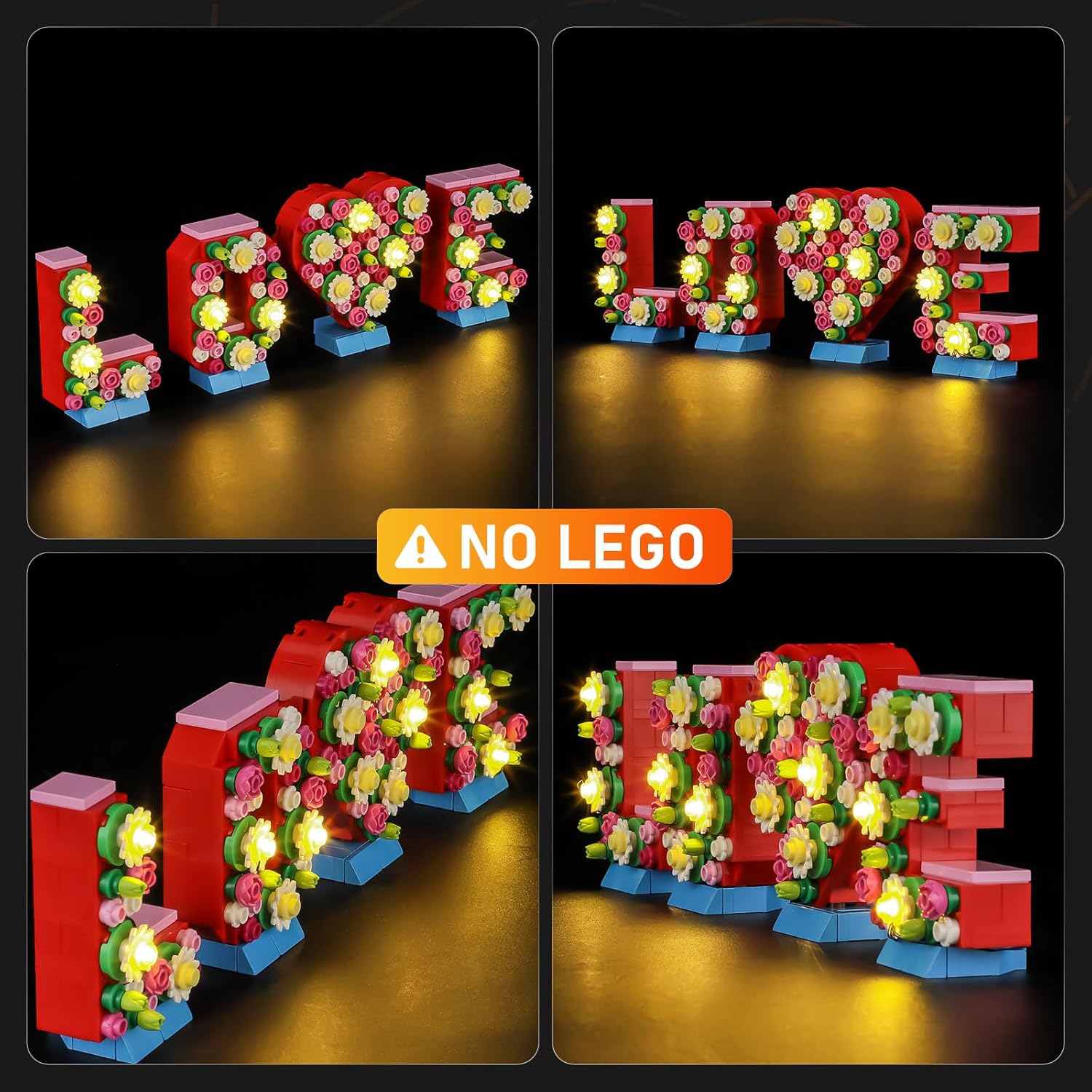 LED Light Kit for Lego 40867 Love Letters