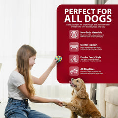 Dog Toys 10 Pack – Indestructible Rope, Ball & Tug Chew Toys for Puppies & Dogs