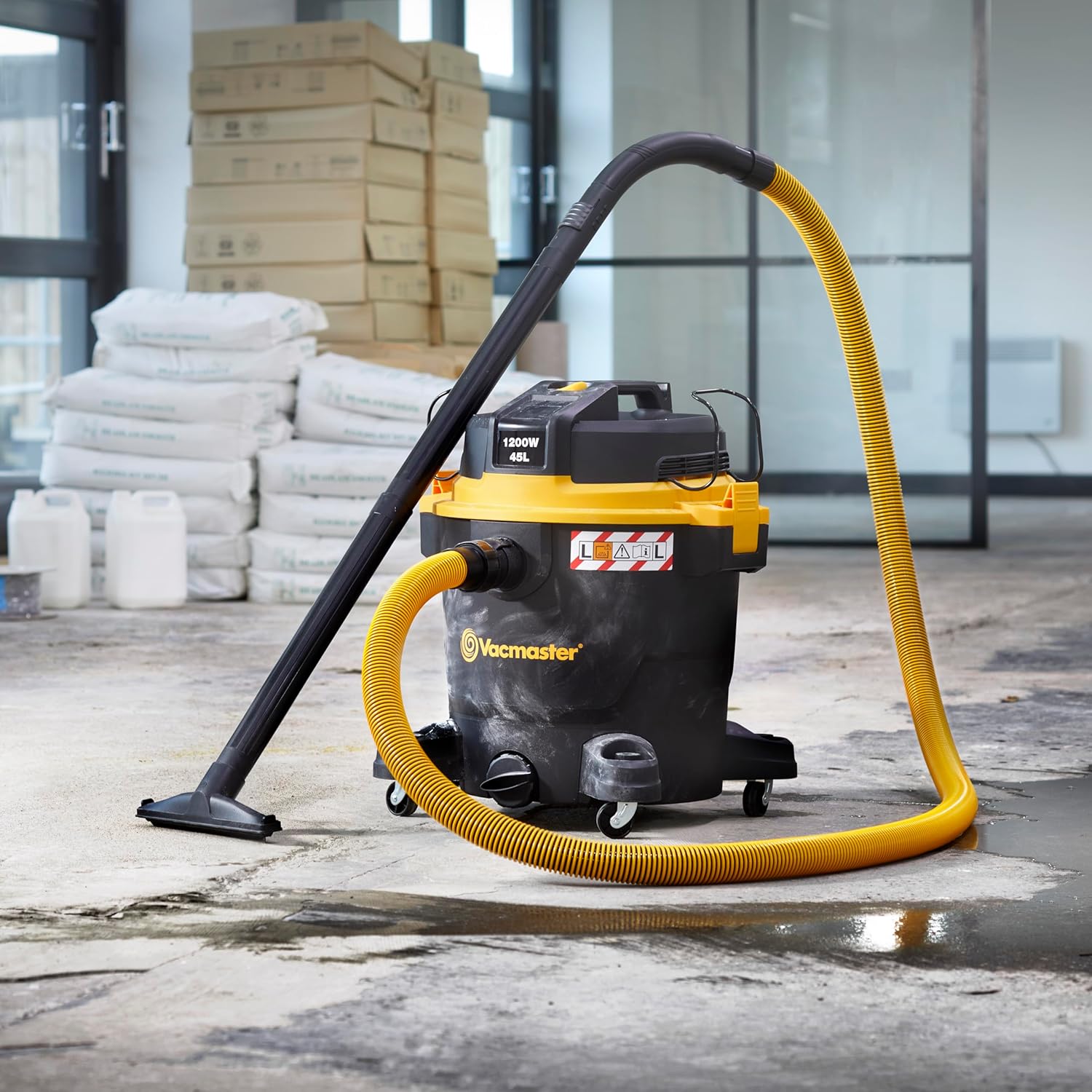 Vacmaster 45L Wet & Dry Vacuum Cleaner 1200W