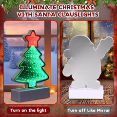 Indoor mini Santa multicolor LED light