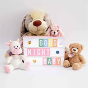 Pink A4 LED Cinema Light Box with Letters
