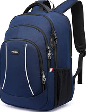 Extra Large Anti-Theft Laptop Backpack with USB Charging Port for Travel & Work