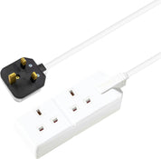 Two Socket Heavy Duty Extension Lead 4m Unswitched