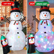Waterproof inflatable snowman Christmas decoration