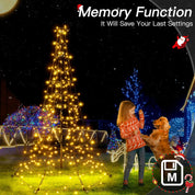 Waterproof outdoor festive LED tree lights