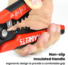 3 in 1 Wire Stripper Cutter and Terminal Crimper