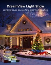 Christmas String Lights 30M RGBWIC 300 LEDs with App & Music Sync Green
