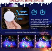 LOL 3 Pack Christmas Window Lights - Wreath, Gift Box & Santa - Battery Operated