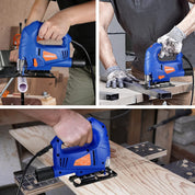 600W Electric Jigsaw 6 Speed 60mm Cutting Depth