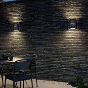 4 Pack Solar Outdoor Wall Light